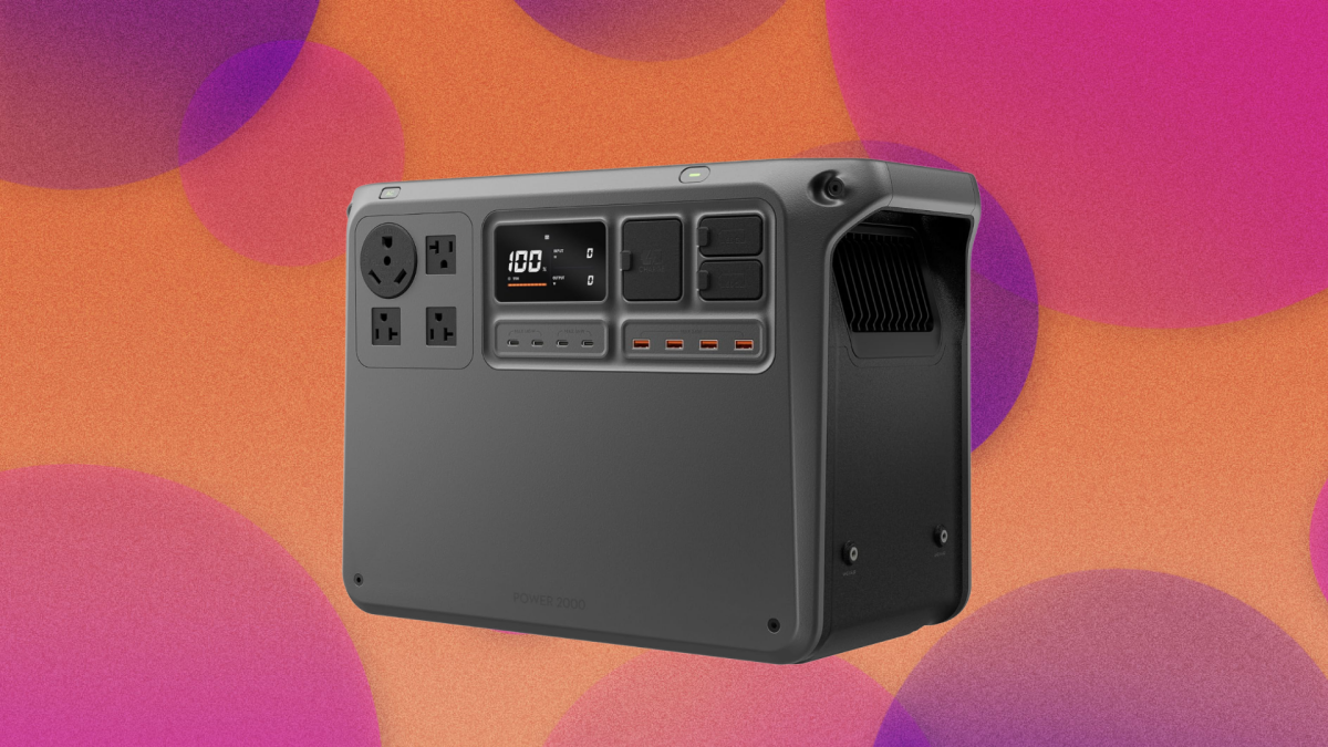 This DJI Power 2000 Portable Power Station Is 46% Off This Weekend (And It Makes A Great Gift)