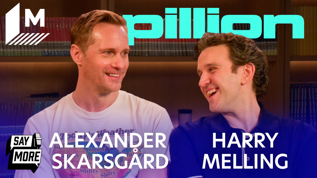Alexander Skarsgård And Harry Melling Reveal The Hardest Part Of Making The Hot, Queer Romance Pillion