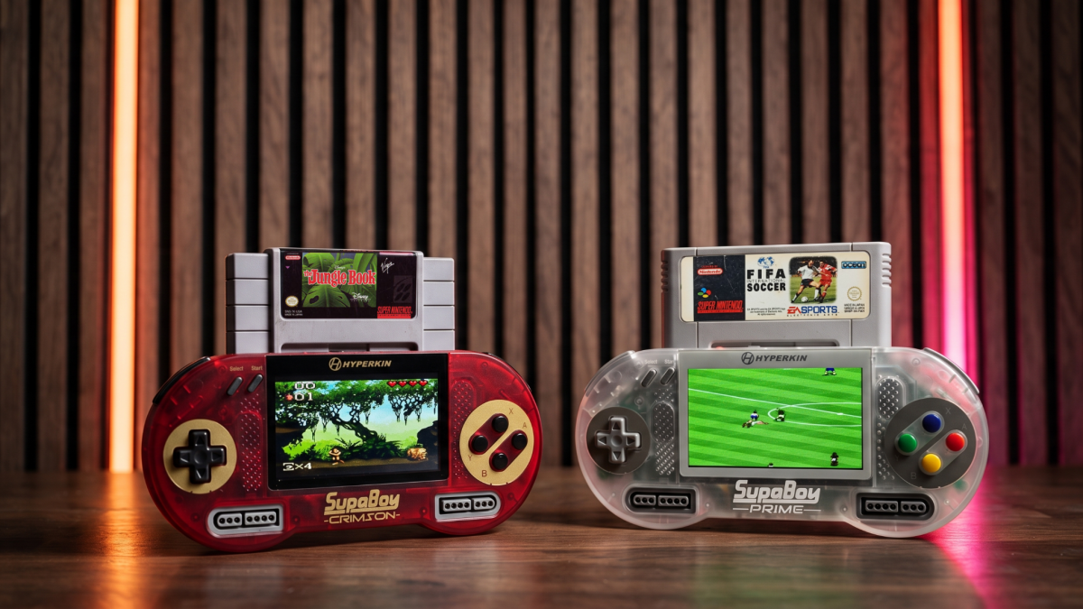 Hyperkins SupaBoy Handheld Retro Console Gets Two New Colors This Fall — Retro Never Looked So Good