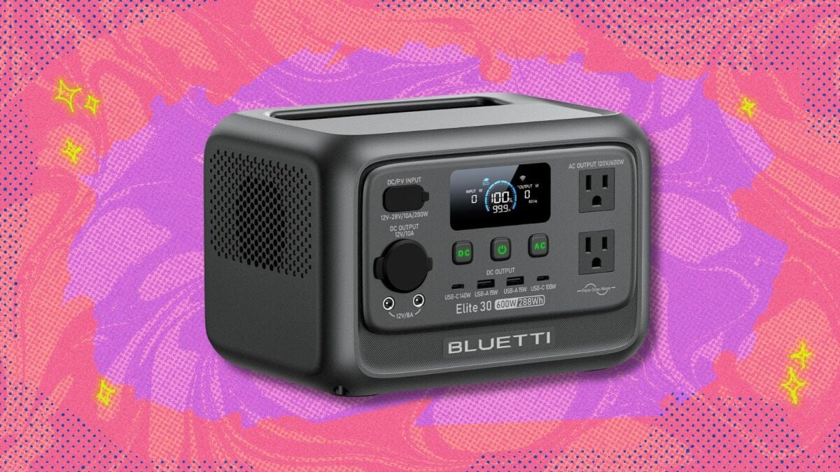 Bluetti Elite 30 V2 Price Drop: Save $80 On This Ultra-Lightweight Power Station